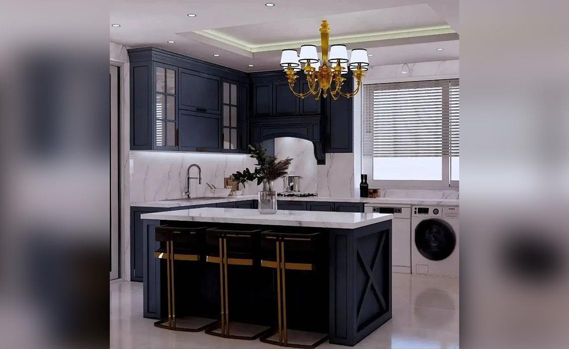 آشپزخانه مدرن دکوراسیون آریا اصفهان شاهین شهر